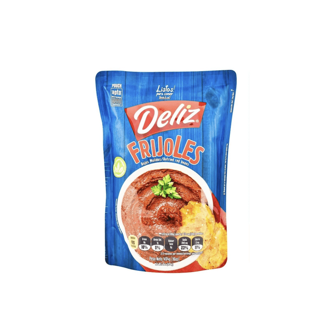 Hovedbilde FRIJOLES ROJOS VOLTEADOS 454g DELIZ