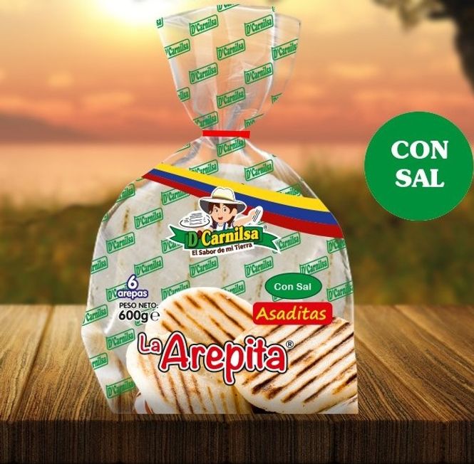 Hovedbilde AREPA DE MAIZ CON SAL FRESCA 6 STK 600g 