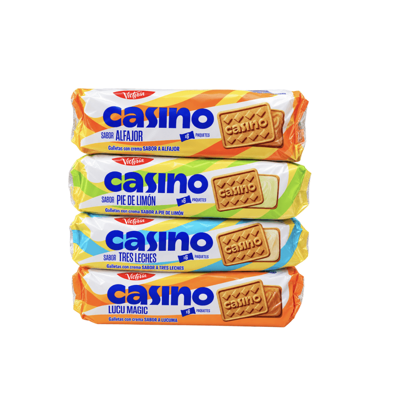 GALLETAS CASINO MENTA DISPLAY 258g 6x4 stk 