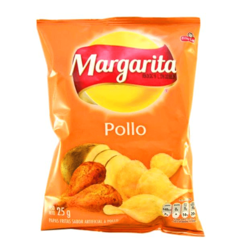 PAPAS FRITAS MARGARITA POLLO 105g