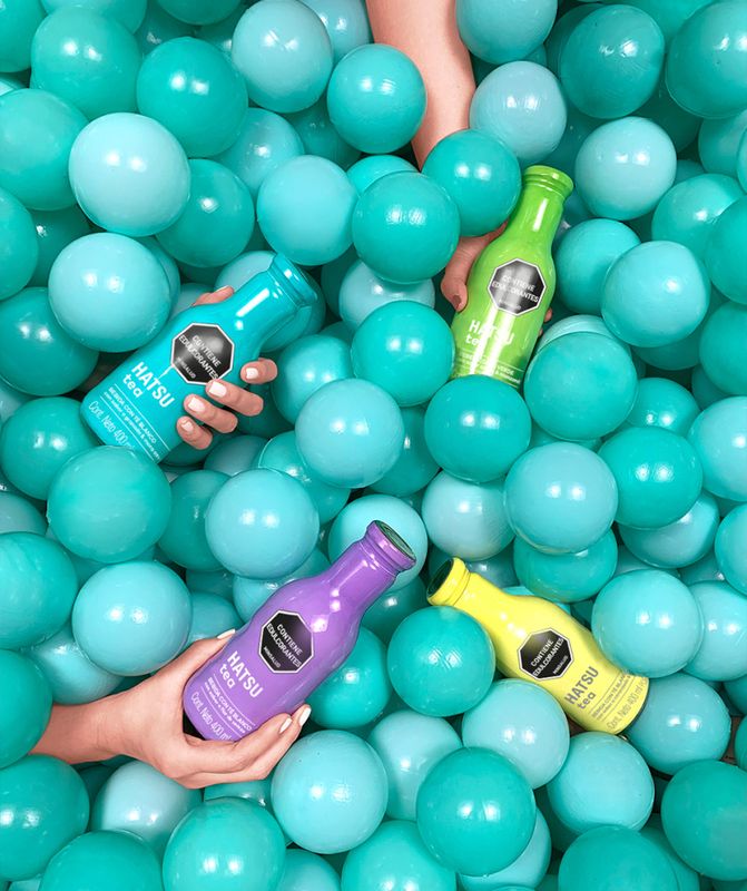 TÉ HELADO /  ISTE LILLA 400ml HATSU