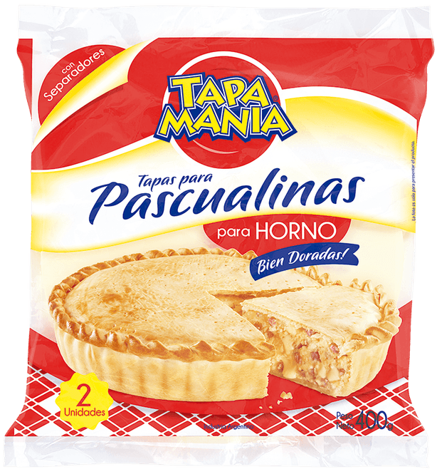 Hovedbilde TAPAS DE PASCUALINA CONGELADAS 2stk 400g