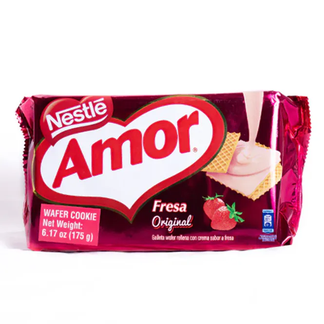 Hovedbilde GALLETA WAFER AMOR FRESA 100gr NESTLE