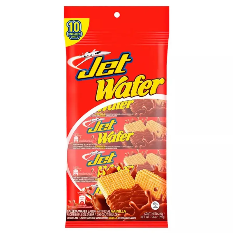 Bilde av WAFER JET CHOCOLATADO KJEKS DISPLAY 10stk