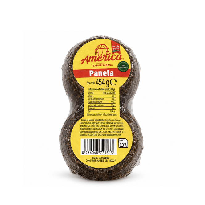 Hovedbilde PANELA FRACCIONADA 454g AMÉRICA 