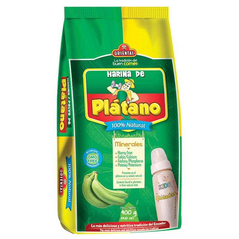 HARINA DE PLATANO ORIENTAL 400g ( Koktebanan mel )