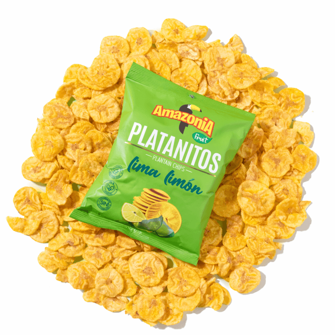 Hovedbilde PLATANITOS AMAZONIA LIMA LIMON 75g