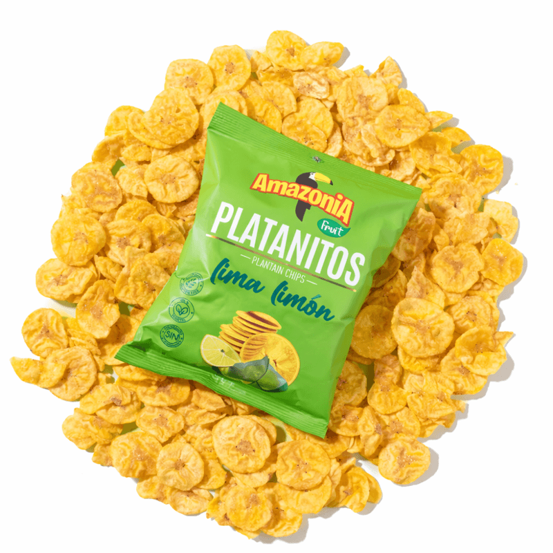 PLATANITOS AMAZONIA LIMA LIMON 75g
