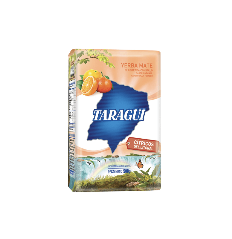 YERBA MATE TARAGUI CÍTRICOS DEL LITORAL 500g 🇦🇷