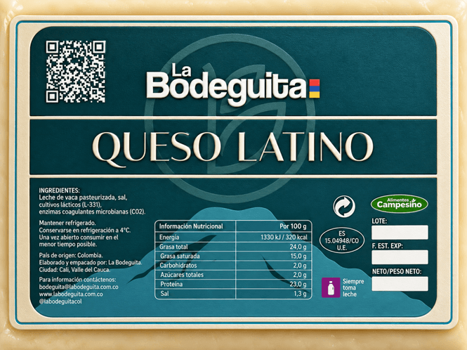 Hovedbilde QUESO FRESCO LATINO 500g LA BODEGUITA
