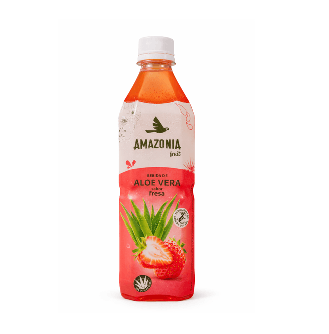 Hovedbilde BEBIDA DE ALOE VERA SABOR FRESA 500ml AMAZONIA 