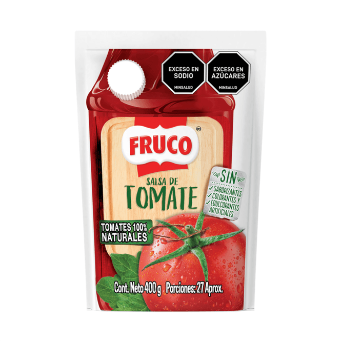 Hovedbilde SALSA DE TOMATE FRUCO DOYPACK 400g ...