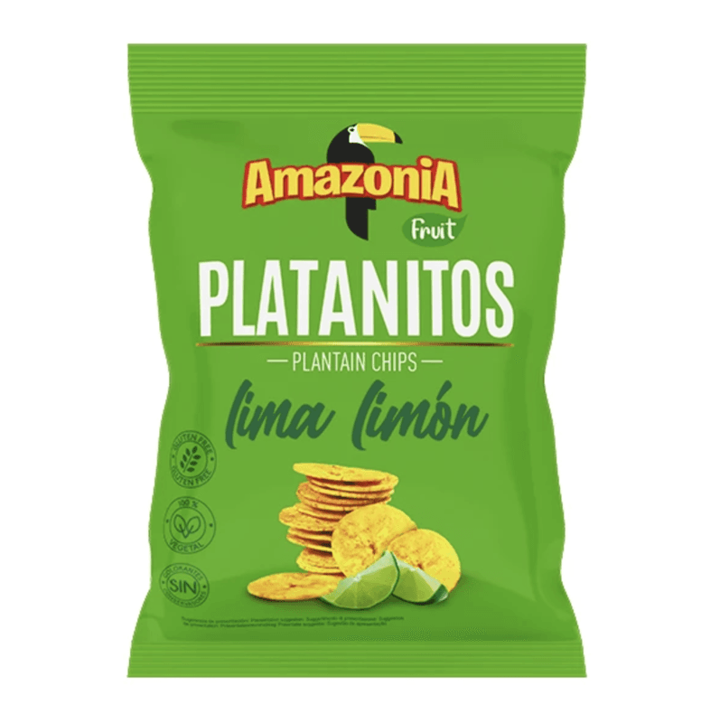 PLATANITOS AMAZONIA LIMA LIMON 75g