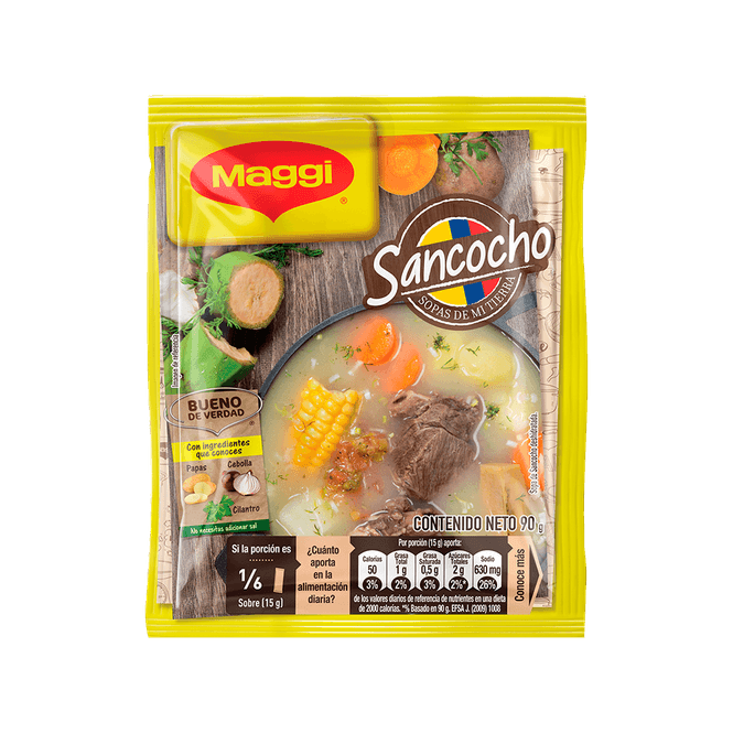 Hovedbilde SOPA DE MI TIERRA SANCOCHO MAGGI SOBRE 90g