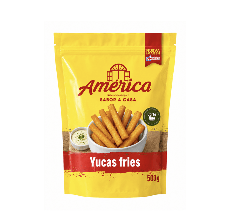 YUCA FRIES / STICKS 500g AMÉRICA