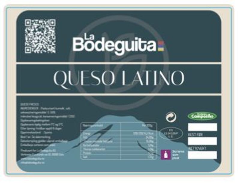 QUESO FRESCO LATINO 500g LA BODEGUITA